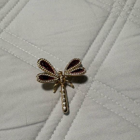 Elegant Dragonfly Brooch Set - Multicolor - Picture 5 of 5